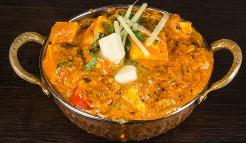 Kadhai paneer with peppers and onion at Delhi Palace Brantford