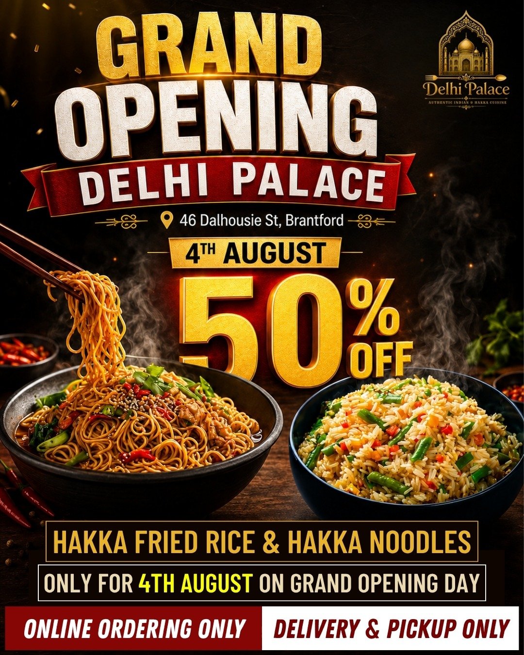 Delhi Palace Grand Opening